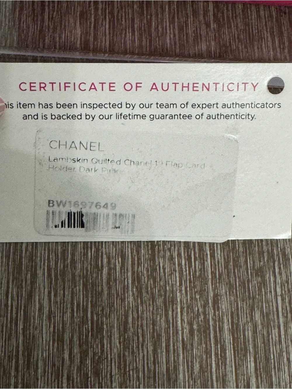 CHANEL 19 Quilted Chain-Logo Wallet cardholder